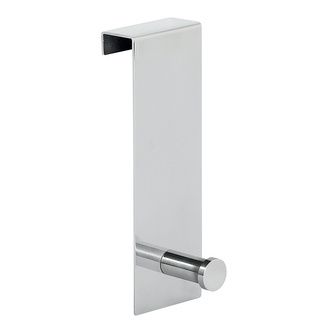 Spirella závěsný háček na dveře PUNT, kartáčovaná nerez ocel, 19 mm