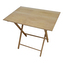 Skládací stolek Compactor Fiesta,světlý buk, 60 x 80 x 73 cm