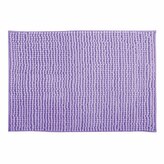 MSV koupelnová předložka CHENILLE, levandulová, mikrovlákno, protiskluzová, 50 x 80 cm