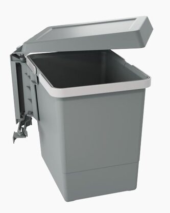 Vestavný odpadkový koš Elletipi SWING 2.0 - na dvířka, 15 L, PBN A SG28