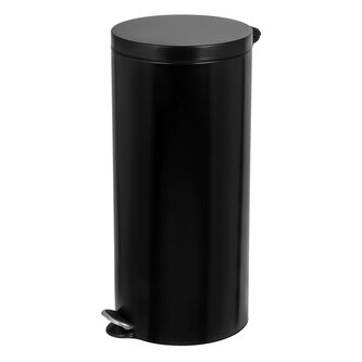 Pedálový odpadkový koš Soft - Close Freedom Fresh 30 l, lakovaná ocel, černá
