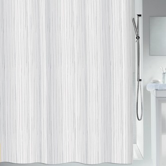 Spirella sprchový závěs RAYA, bílý, 180 x 200 cm, polyester