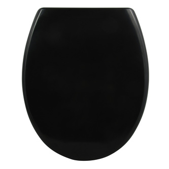 Spirella WC prkénko EASY CLIP, černé, duroplast Thermodur