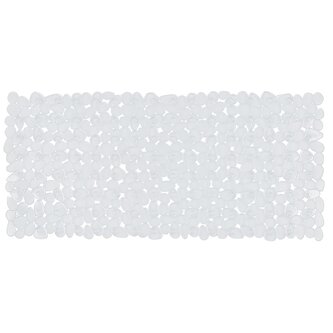 Spirella protiskluzová podložka do vany RIVERSTONE, průhledná, PVC, 75 x 36 cm