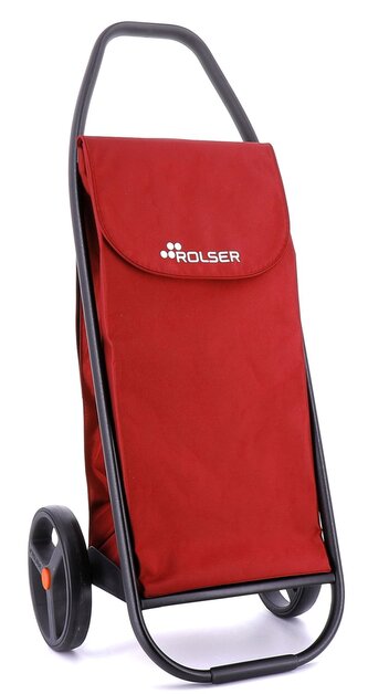 Rolser Com MF 8 Black Tube taška na kolečkách, červená