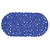MSV protiskluzová podložka do vany GALETS, tmavě modrá, PVC, 99 x 39 cm
