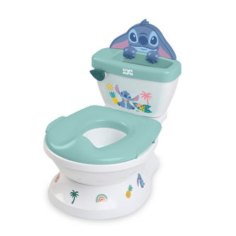 BRIGHT STARTS Toaleta dětská se zvukem Stitch My Size Potty™ 18m+, do 23kg