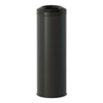 Samozhášecí odpadkový koš Fireguard 30 l, lakovaná ocel, černá