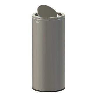 Odpadkový koš Swing 45 L, výkyvné víko, nerez ocel, matná