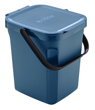 Denox Organic odpadkový koš na bioodpad 10 l, modrý