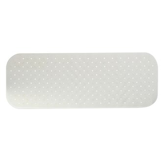 MSV protiskluzová podložka do vany CLASS Premium, bílá, SBS kaučuk, 36 x 97 cm