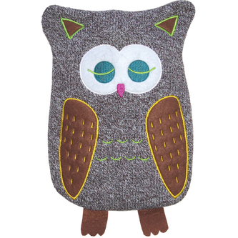 Dětský termofor Hugo Frosch Eco Junior Comfort s motivem sovy – 25 x 16 cm