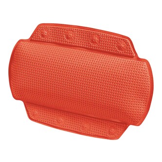 Spirella polštář do vany ALASKA, červená, PVC, 32 x 23 cm