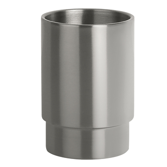 Spirella kelímek na kartáčky NYO, kartáčovaná nerez ocel