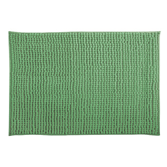 MSV koupelnová předložka CHENILLE, bazalková, mikrovlákno, protiskluzová, 60 x 90 cm