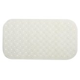 MSV protiskluzová podložka do vany CLASS Premium, bílá, SBS kaučuk, 36 x 65 cm