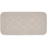 Spirella protiskluzová podložka do vany ALASKA, šedo-hnědá, PVC, 91 x 36 cm