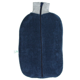 Termofor Hugo Frosch Marine - Eco Classic Comfort s obalem z BIO bavlny na zip - modrý