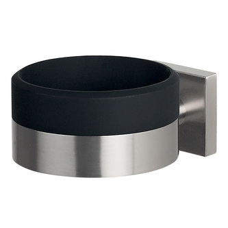 Spirella nástěnný držák na fén NYO, kartáčovaná nerez ocel