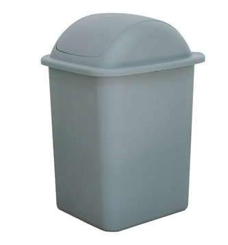 Belli E Forti výklopný odpadkový koš FLIP, šedý, plast, 18 L