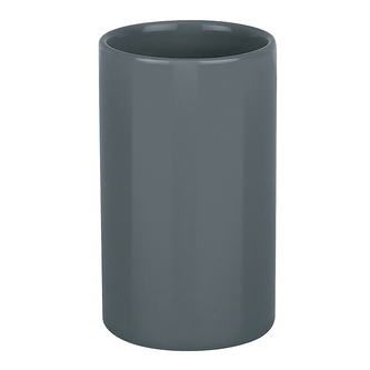 Spirella kelímek na kartáčky TUBE, tmavě šedý, keramika