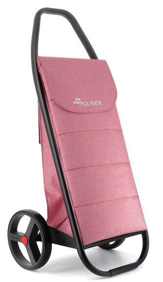 Rolser Com Tweed Polar Black Tube taška na kolečkách, korálová