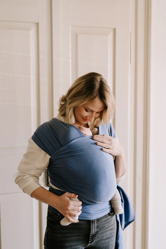 BOBA Nosítko dětí / šátek Classic Wrap - Navy Blue