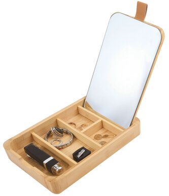 Spirella šperkovnice se zrcadlem ALAIS, bambus