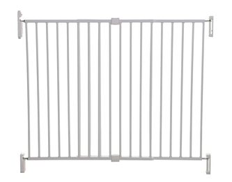 DREAMBABY Zábrana bezpečnostní Broadway 2-panelová extra široká 76-134,5 cm bílá