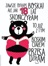 Karnet B6 18-nastka Miśka