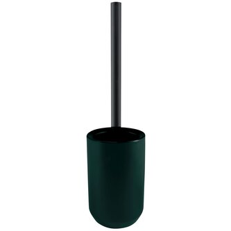 Spirella WC štětka JARO, s tmavě zelenou, keramickou nádobou