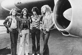 Plakát, Obraz - Led Zeppelin With The Starship, 1973, 61 × 91.5 cm