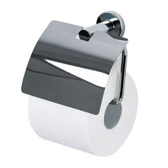 Spirella nástěnný držák na toaletní papír ATLANTIC, s krytem, chromovaná ocel