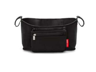 SKIP HOP Organizér na kočárek 2v1 černý