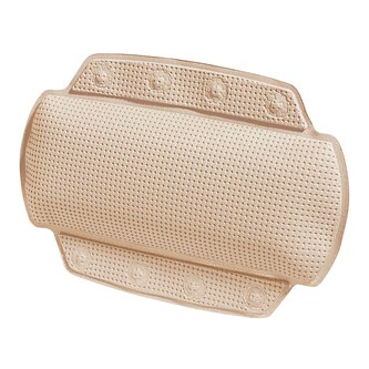 Spirella polštář do vany ALASKA, béžová, PVC, 32 x 23 cm
