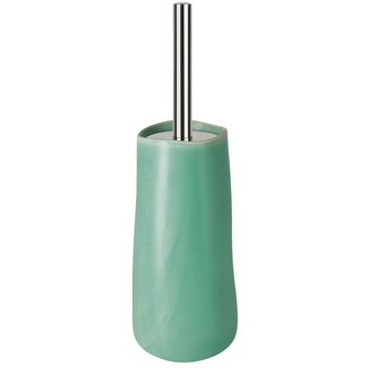 Spirella WC štětka s keramickou nádobou SINA, zelená