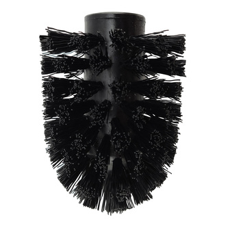 Spirella náhradní hlavice k WC štětce AKIRA, černá, 80 mm