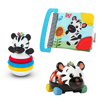 BABY EINSTEIN Dárkový set multisenzorických hraček Zen the Zebra™ 3m+