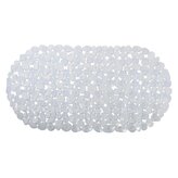 MSV protiskluzová podložka do vany GALETS, průhledná, PVC, 99 x 39 cm