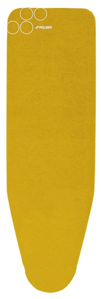 Rolser potah na žehlící prkno 110 x 32 cm, vel. potahu S 120 x 42 cm, žlutý