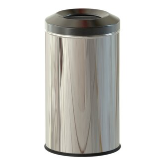 Samozhášecí odpadkový koš Fireguard 20 l, nerez ocel, lesklá