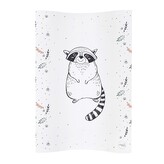 CEBA BABY Podložka přebalovací 2-hranná měkká COSY (50x70) Raccoon