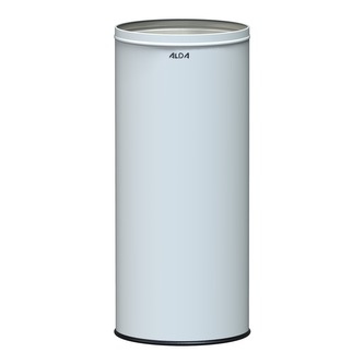 Odpadkový koš Room Basket 45 l, lakovaná ocel, bílá