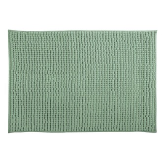 MSV koupelnová předložka CHENILLE, bazalková, mikrovlákno, protiskluzová, 40 x 60 cm