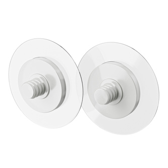 Compactor sada 2 ks náhradních podložek BESTLOCK, velikost S, transparentní Compactor sada 2 ks náhradních podložek BESTLOCK, velikost S, transparentní