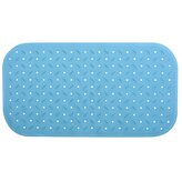 MSV protiskluzová podložka do vany CLASS Premium, nebesky modrá, SBS kaučuk, 36 x 76 cm