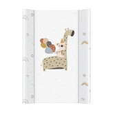 CEBA BABY Podložka přebalovací 2-hranná s pevnou deskou (50x70) Comfort Giraffe