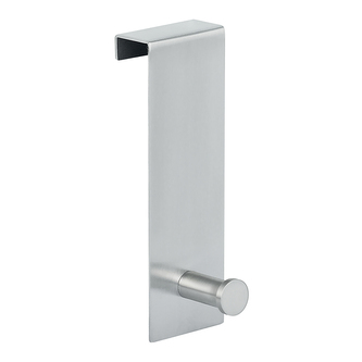 Spirella závěsný háček na dveře PUNT, lesklá nerez ocel, 19 mm