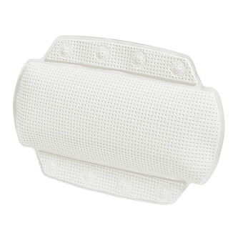 Spirella polštář do vany ALASKA, bílá, PVC, 32 x 23 cm