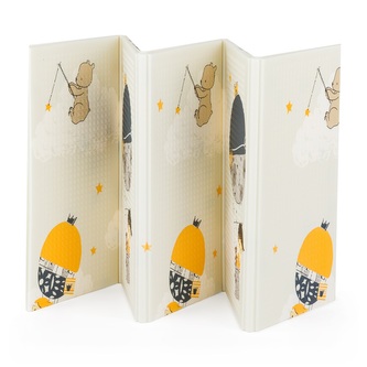 PETITE&MARS Podložka na hraní skládací Campy Mountains&Triangles;